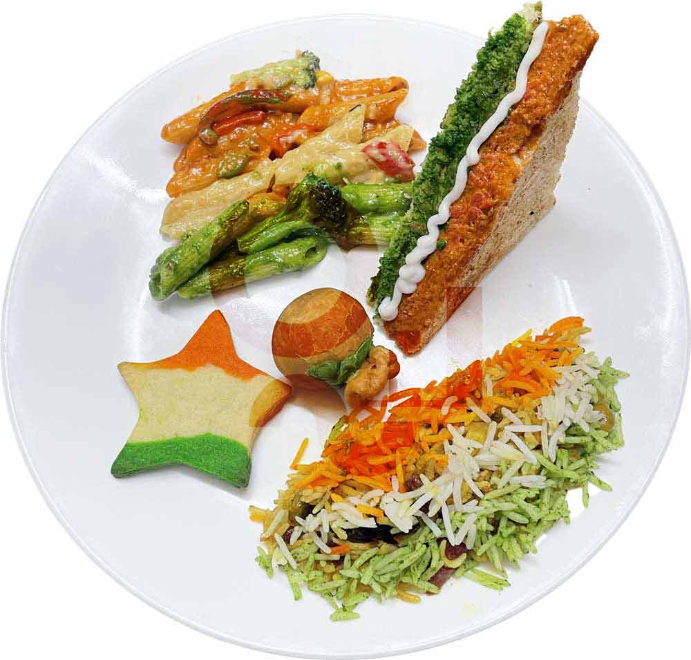 Fresh and crispy snacks - Independence Day Platter